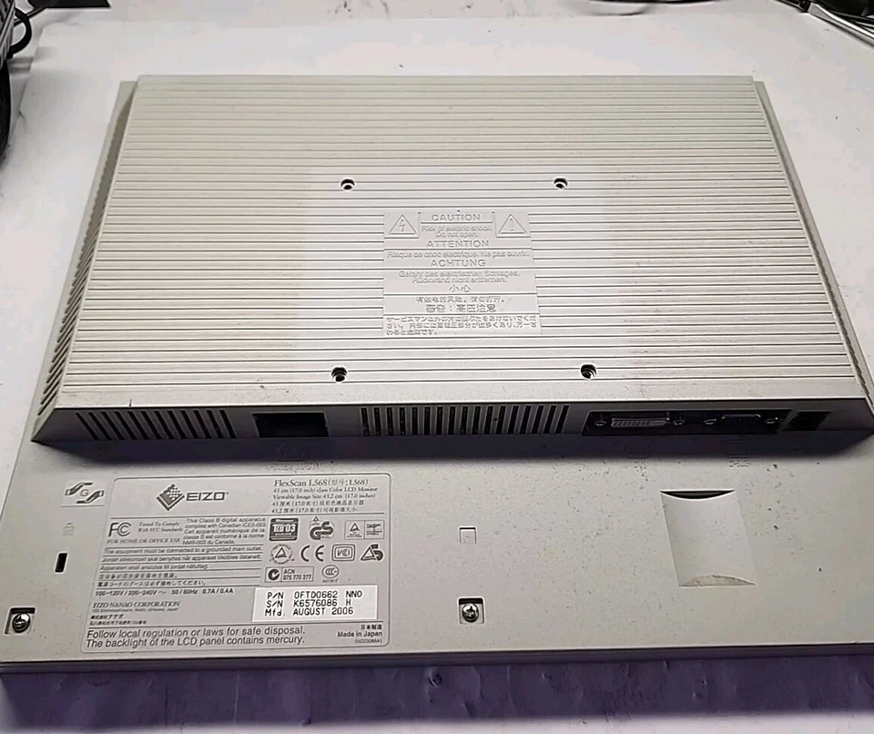 Eizo FlexScan L568 17" inch Black LCD Monitor - Free Shipping - Image 3 of 4