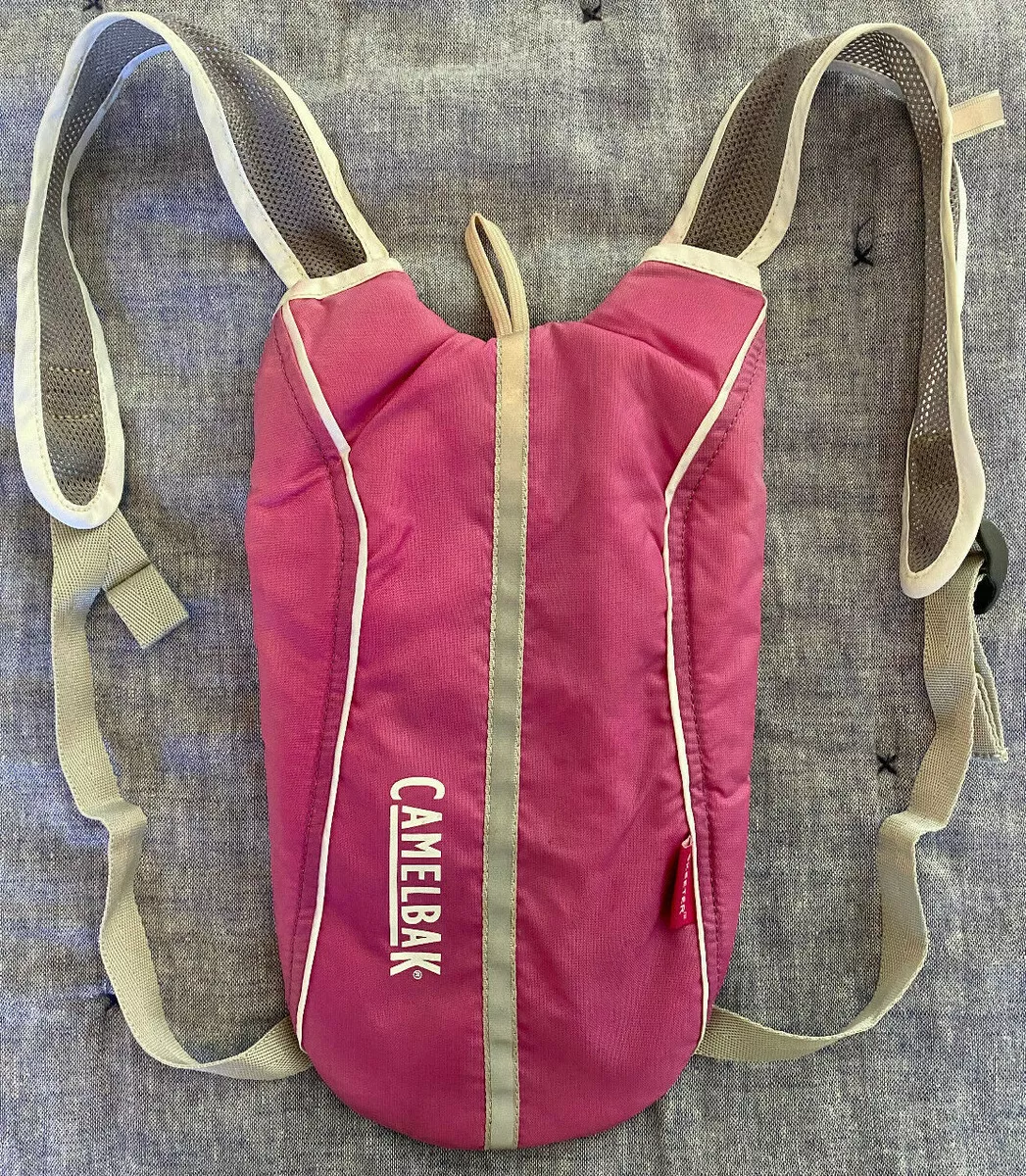 Camelbak Skeeter Pink White Gray Kids Hydration Pack Camelback backpack Bag