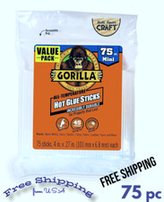 Hot Glue Sticks Mini Size Clear Craft for Glue Gun All-Temperature All-purpose