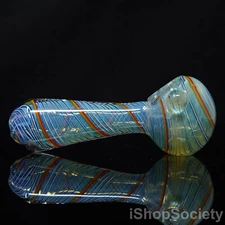 5" Fumed Rasta Vortex Tobacco Smoking Pipe Thick Collectible Pipes - P638B