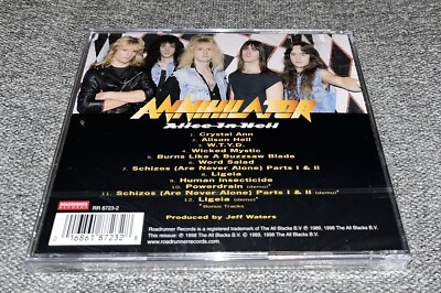 Annihilator Alice in Hell (CD) Bonus Tracks Remastered⭐️Buy 3
