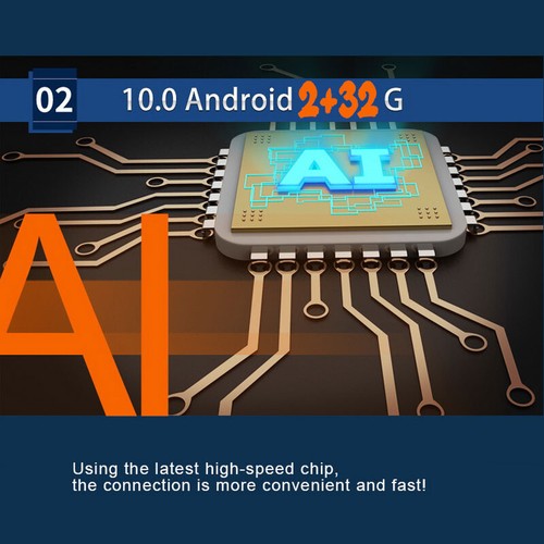 Radio estéreo para automóvil Android de 9,5" 2+32G 2 Din GPS IPS pantalla táctil WiFi reproductor de MP5 - Imagen 14 de 18