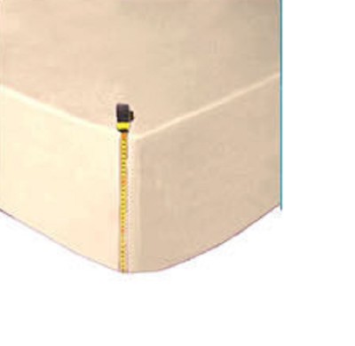 Cremefarben 16'' Extra Tief Spannbetttuch Ägyptische Baumwolle Single Double King Super King