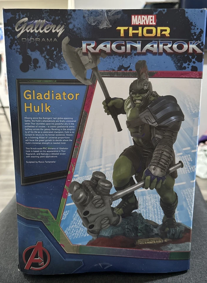 Diorama PVC Marvel Thor Ragnarok Gladiator Hulk Foto 4 de 4