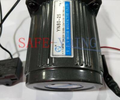 One VTV 80JB 25G10 YN80-25 AC 5-wire speed regulating motor 25W 220V NEW #W1