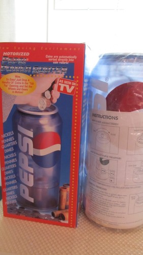 Vintage Pepsi Motorized Power Sorter For Coins Sorter Automatic NIB!