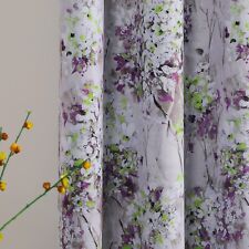 MYSKY HOME Purple Curtains 72 inches Long Thermal Insulated Room Darkening Cu...