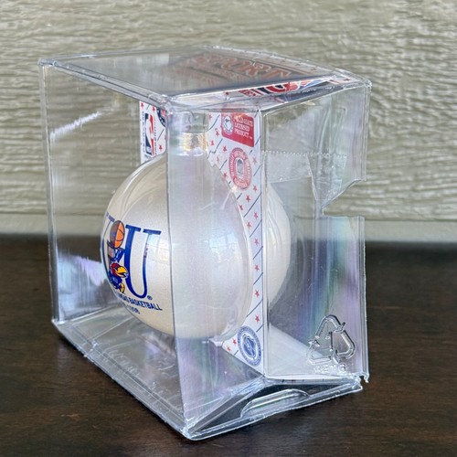 Vintage KU 100 Years of University of Kansas Basketball Ornament 1998 in Package - Picture 6 of 10
