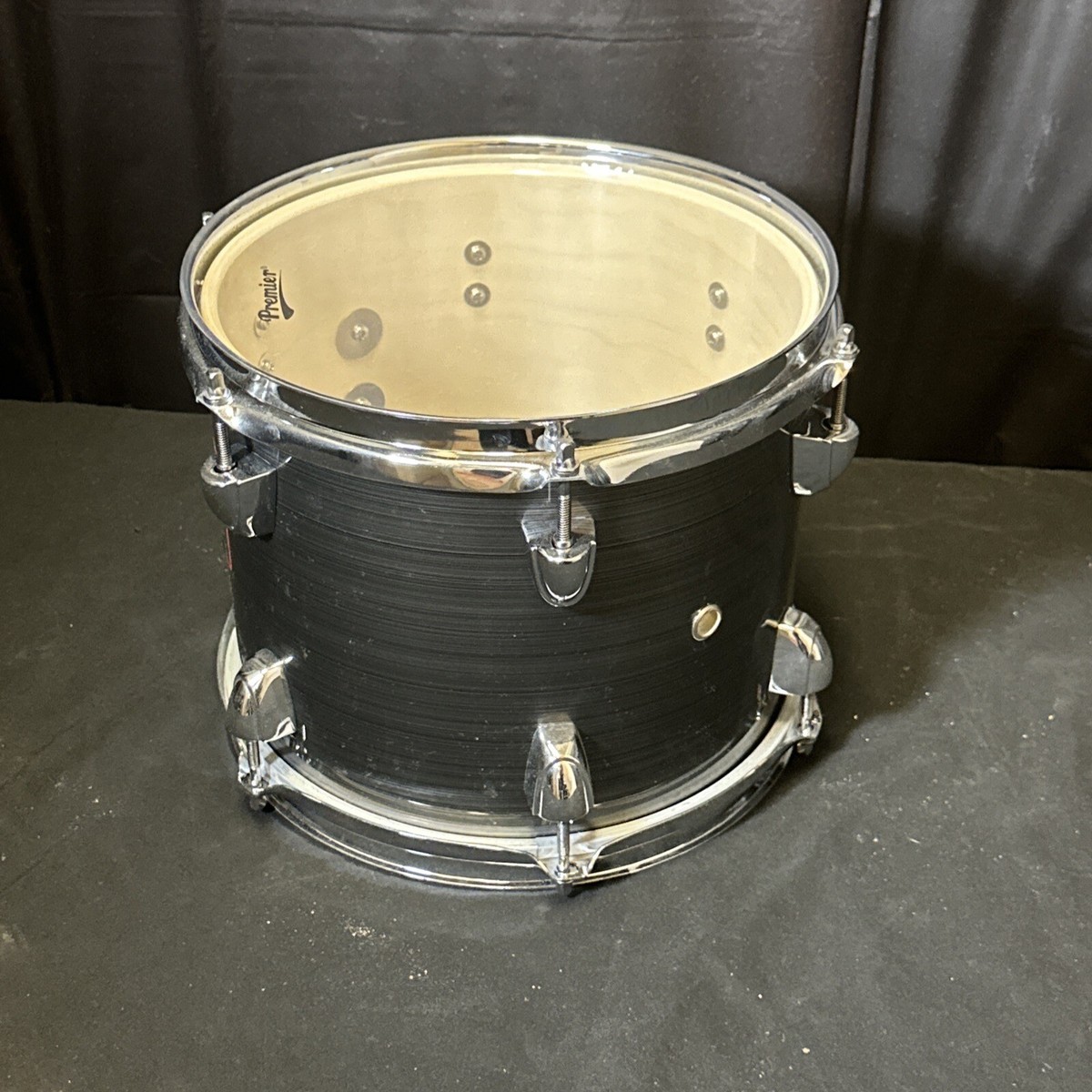 Premier 10x8 Ride Tom Black Silver | eBay