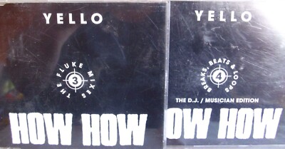 Yello- How How 3 & 4- The Fluke Mixes/ Breaks, Beats & Loops- 2 MCDs
