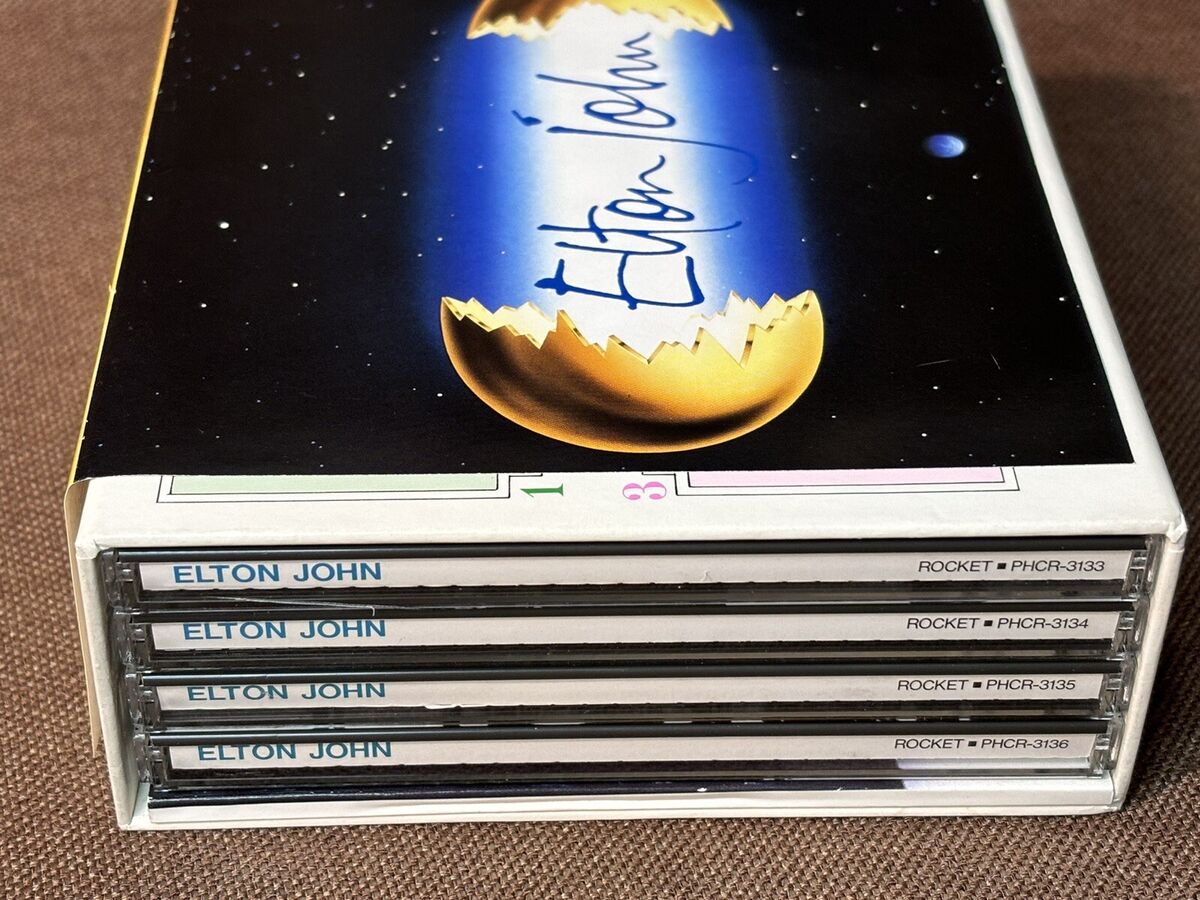 ELTON JOHN Great Box JAPAN-ONLY 4CD BOX PHCR-3133~36 w/ OBI ELTON JOHN Great Box JAPAN-ONLY 4CD BOX PHCR-3133~36 w/ OBI