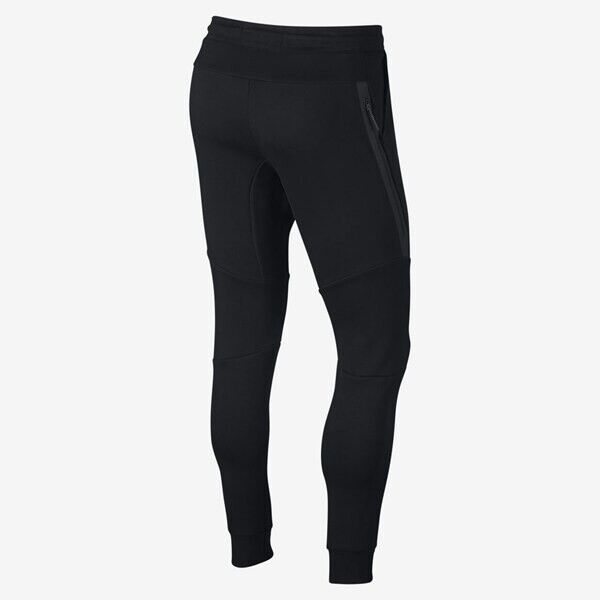 NWT Nike Portugal Men's Pants Tech Fleece Slim Fit- Black/Red