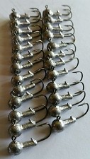 20x 1.9g Jig Heads Hook Saltwater/fresh Fishing Lures Soft plastic Gulp squidgy