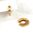 Echtschmuck aus Gelbgold Creole Brillantschliff