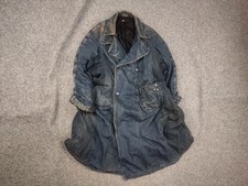 Vintage Diesel Archive Y2K Denim Faded double-breasted coat Oversized Jacket