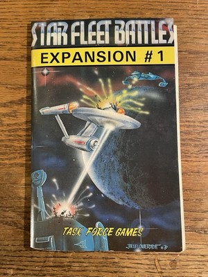 Expansion #1 with Counters - Star Fleet Battles (Complete & Unpunched)