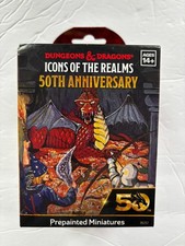 NEW Dungeons Dragons Icons of the Realms 50th Anniversary Prepainted Miniature