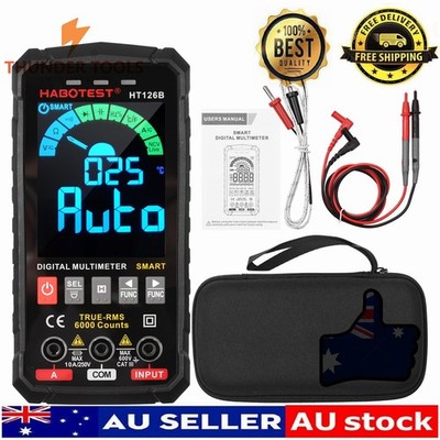 Thunder Tools HABOTEST HT126B Smart Digital Multimeter 6000 Counts True