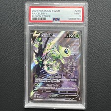 Pokemon Celebi V Fusion Strike Full Alternate Alt Art #245 PSA 9 Mint