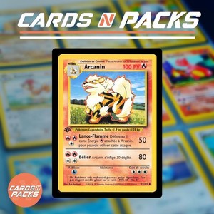 Carte Pokemon Arcanin 23/102 Set de Base Edition 1 NM-Mint