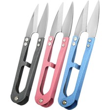 3PCS Thread Snips High Carbon Steel Cutter 4.25 Inch Sewing Scissors for