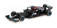 1:43 Minichamps Mercedes W12 Lewis Hamilton Brazilian F1 Gp 2021 410212044 Model