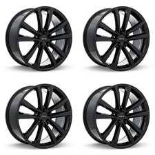 Set of 4 20" Black Alloy Wheel Rims fit 2019-23 Lincoln Nautilus, RTX  5Lug