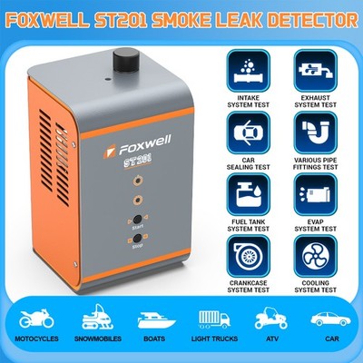 Car All Pipe System Leakage Diagnostic Tester EVAP Smoke Machine Leak Detector