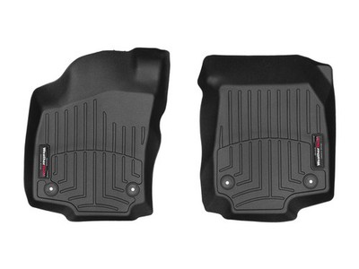 WeatherTech FloorLiner for 2008-2009 Saturn Astra - 1st Row, Black