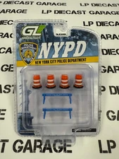 GREENLIGHT NYPD New York City Accessory Kit Road Block 1:64 Diecast