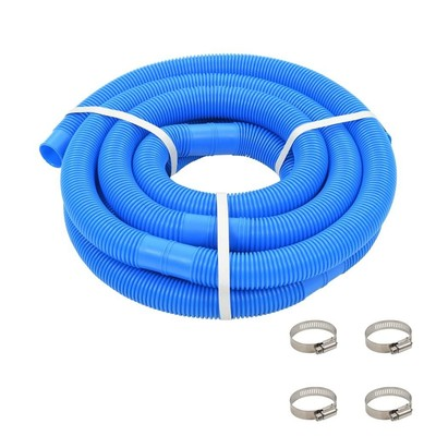 #ad vidaXL Pool Hose Blue Low density polyethylene LDPE 19.7 feet
