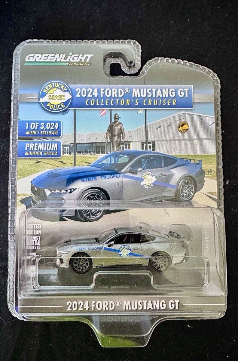 Greenlight 1/64 2024 Mustang GT Kentucky State Police Exclusive | eBay