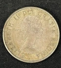 1962 Canada Silver Half Dollar Coin