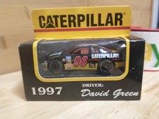 Matchbox White Rose Diecast 1/64 NASCAR 96 Caterpillar David Green 1997 L/E