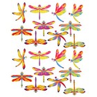  20 Pcs Window Clings for Bird Strikes Stickers Decor Glass Decals