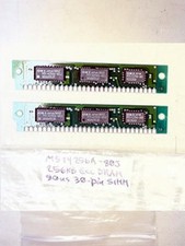 Vintage Rare PCCHIPS 2-M514256A-80J 256K ECC DRAM 80ns 30 pin SIMM NonProfit EDU
