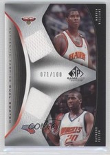 2006-07 SP Game Used Edition 71/100 Marvin Williams Raymond Felton #AFD-FW 0c2