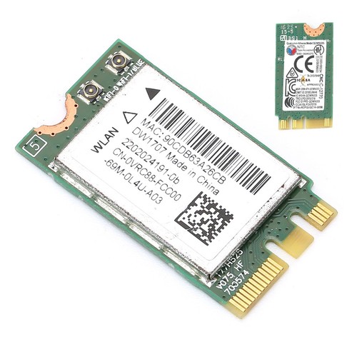 Wireless Net Card PC Laptop Computer WIFI WLAN Support For BT 4.0 300 Mbps FY - Afbeelding 2 van 13