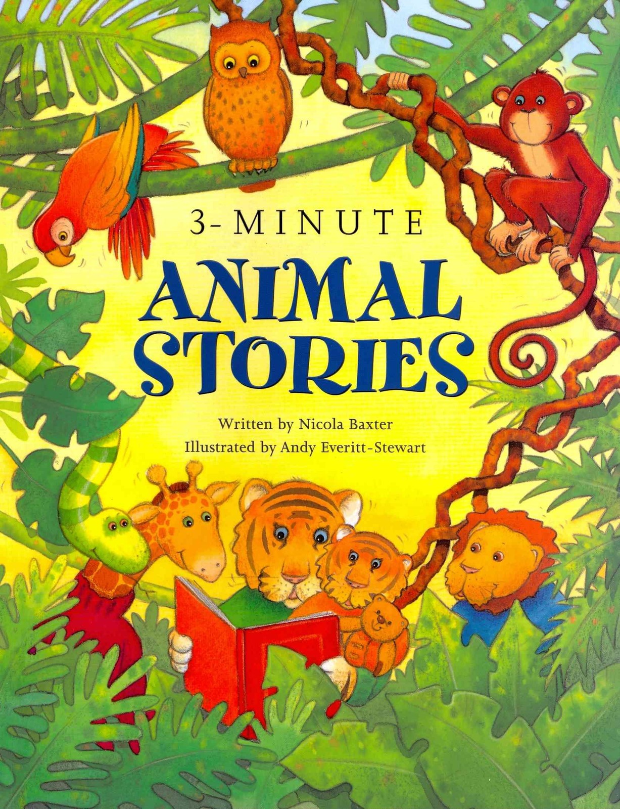 3-minute Animal Stories by Nicola Baxter (Paperback Book)