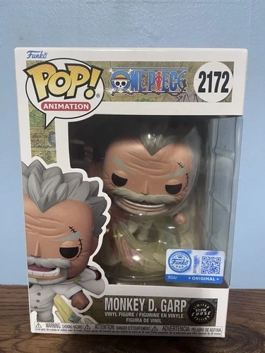 Funko: One Piece - Monkey D. Garp GlowChase Chalice Collectibles Exclusive #2172