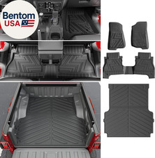 Floor Mats Compatible with 2020-2025 Jeep Gladiator JT Truck Bed Mat Floor Liner