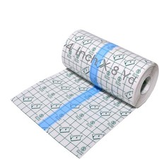 Tattoo Aftercare Bandage Roll 4" x 8 Yard - 4 in x 8 yd Roll, Transparent