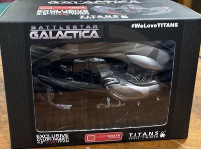 Battlestar Galactica Cylon Raider Titan Vinyl Figure   Loot Crate Exclusive  New