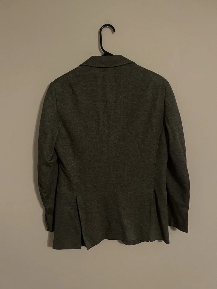 Armani Collezioni Viscose Wool Gray Blazer Suit Jacket Sport Coat - Men's 38R - Image 4 of 4