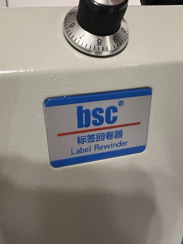New Label Rewind Device For BSC-Q6 Automatic label Two-way Rewinder - Image 3 of 4
