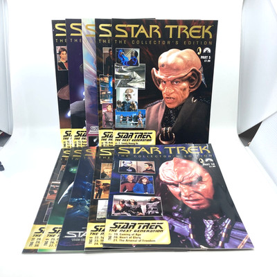 Star Trek Collectors Magazine Set - Paperback - Sci-Fi Magazine Lot M4436