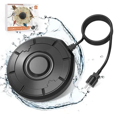 CEARKTIY BIRD BATH HEATER BIRDBATHS DE-ICER BIRDBATH WATER HEATER - BLACK