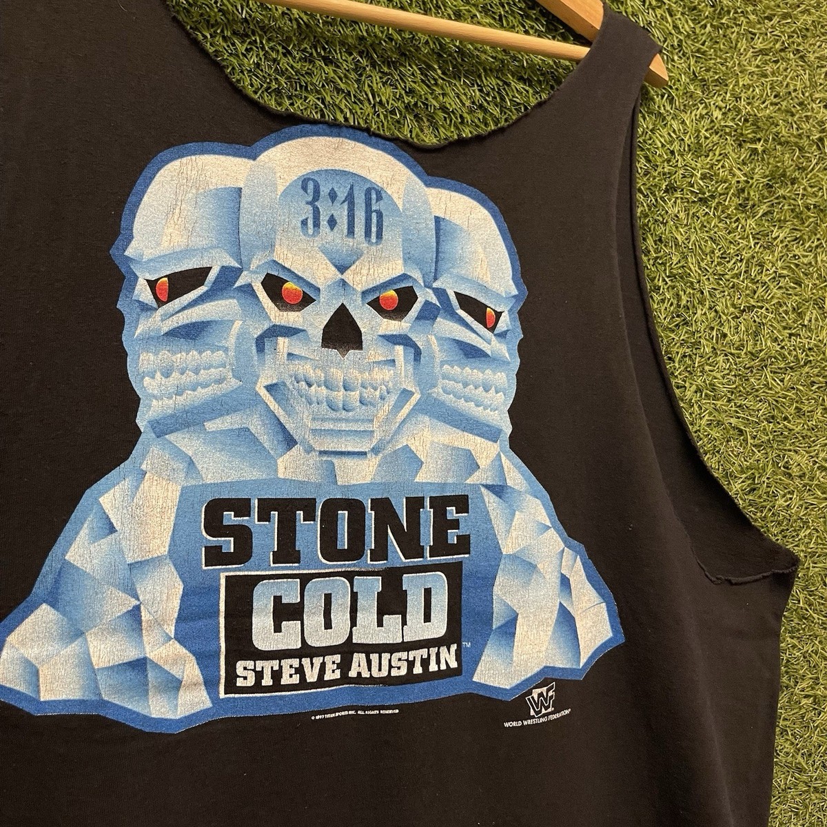 Vintage 90s Stone Cold Steve Austin 3:16 Wrestling Tee Mens XXL
