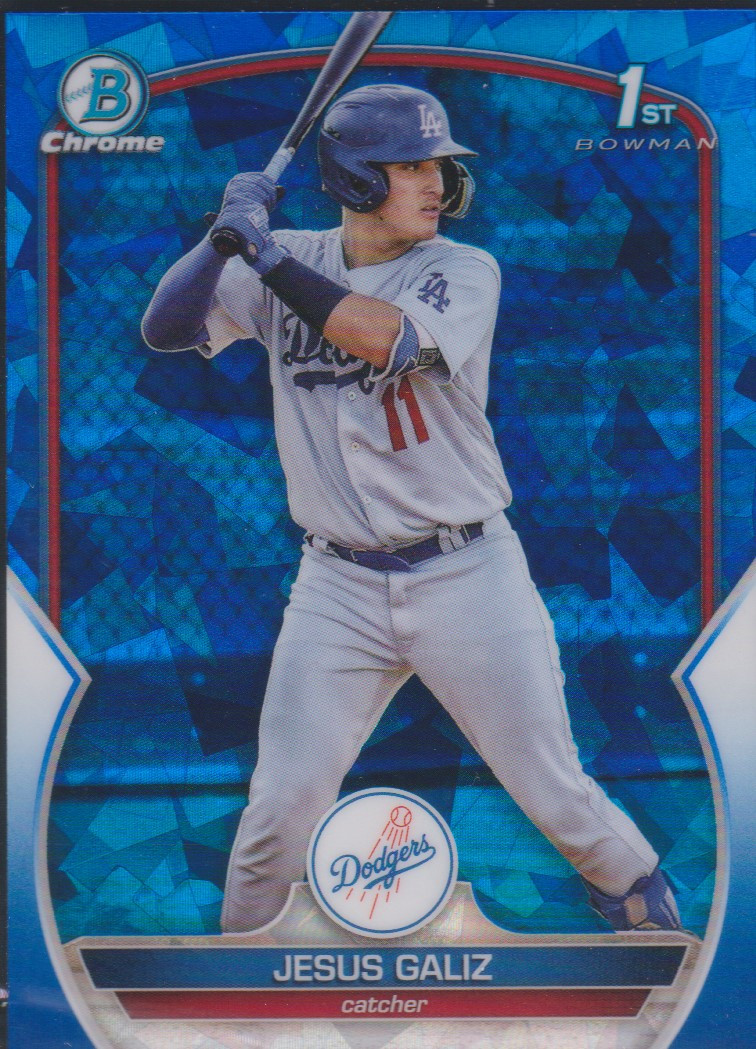 2023 Bowman Chrome Sapphire Edition #BCP-187 Jesus Galiz Prospects