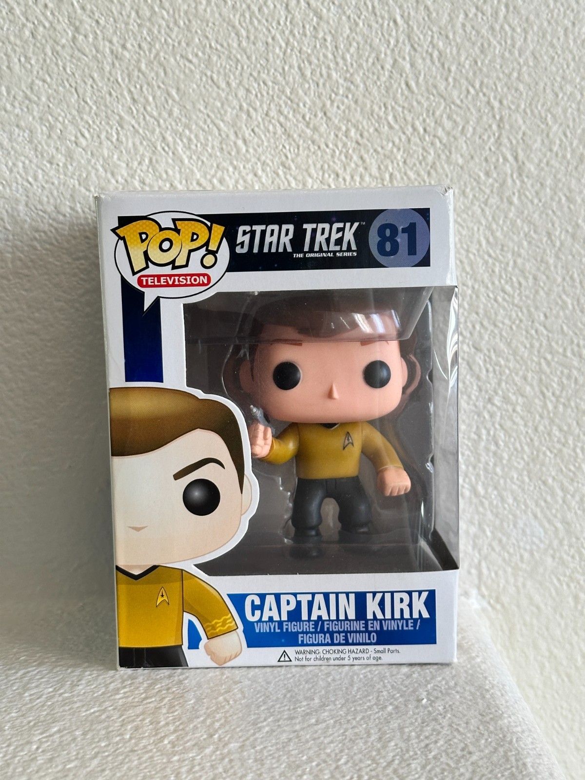 Funko Pop! Vinilo: Star Trek - Captain Kirk #81